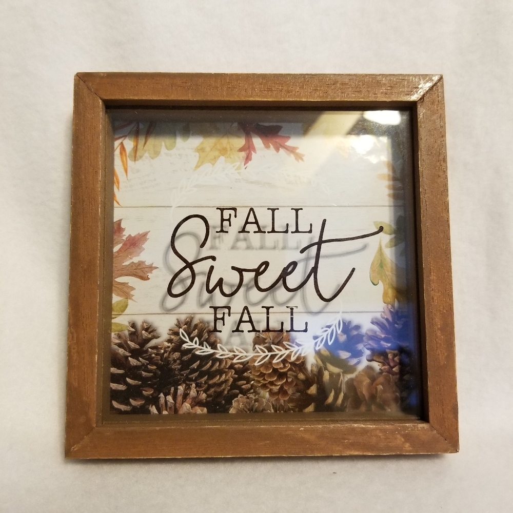 Fall Sweet Fall Harvest Box Rustic Farmhouse, Seasonal Fall  🍂✨